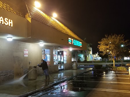 Commercial pressure washing in Anaheim